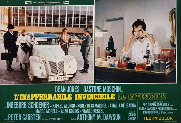 L'inafferrabile, invincibile Mr. Invisibile - Fotobusta 1