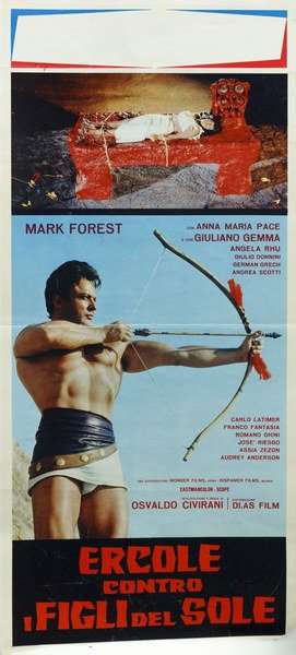 Locandina 2 for the film Hercules Against the Sons of the Sun (1964)