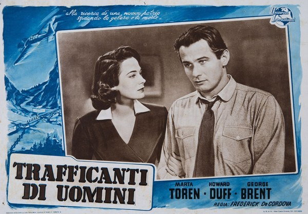 Fotobusta 3 per il film Trafficanti d'uomini (1949)