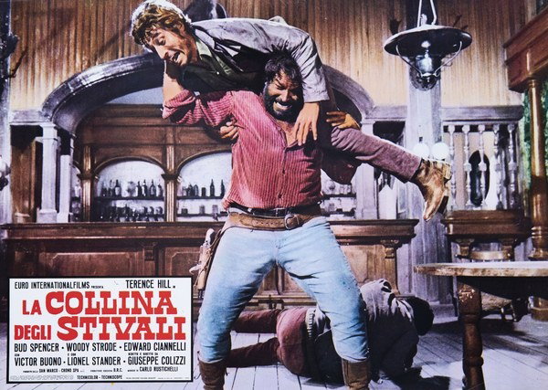 Fotobusta 14 per il film La collina degli stivali (1969)