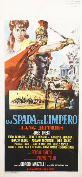 Sword of the Empire - Lobby Card 1