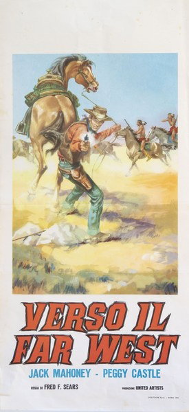 Locandina 2 per il film Verso il Far West (1954)