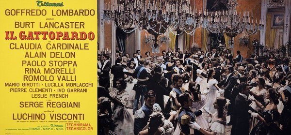 Fotobusta 4 per il film Il gattopardo (1963)