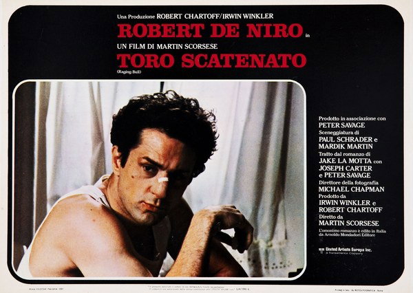 Fotobusta 5 per il film Toro scatenato (1980)