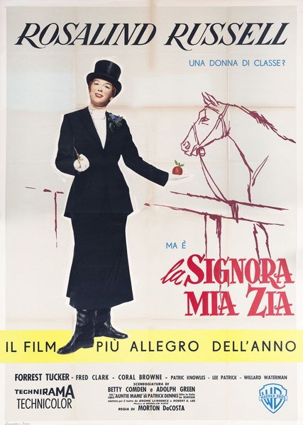 Poster 2 for the film Auntie Mame (1958)
