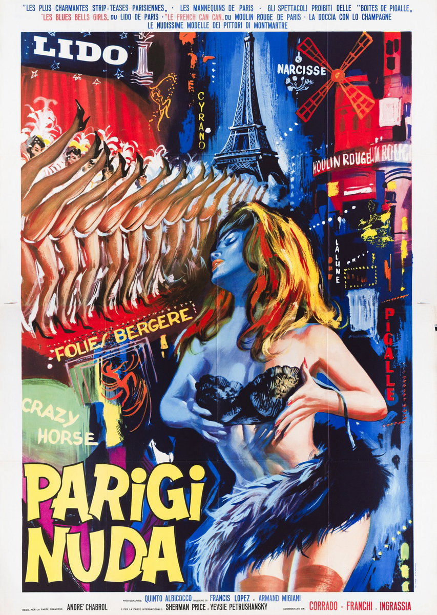 Parigi nuda - Poster 1