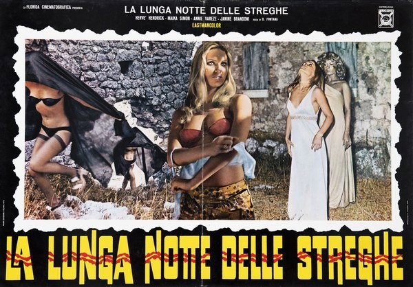 Fotobusta 2 per il film La vergine e l'esorcista (1972)