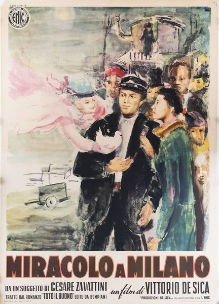 Miracolo a Milano - Manifesto 2