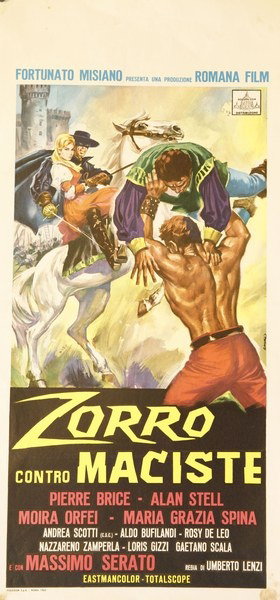 Zorro contro Maciste - Locandina 1