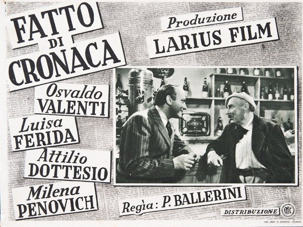 Fatto di cronaca - Fotobusta 1