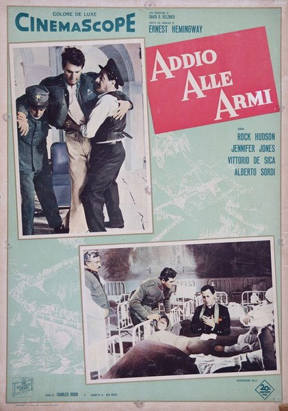 Lobby Card 9 for the film A Farewell to Arms (1957)
