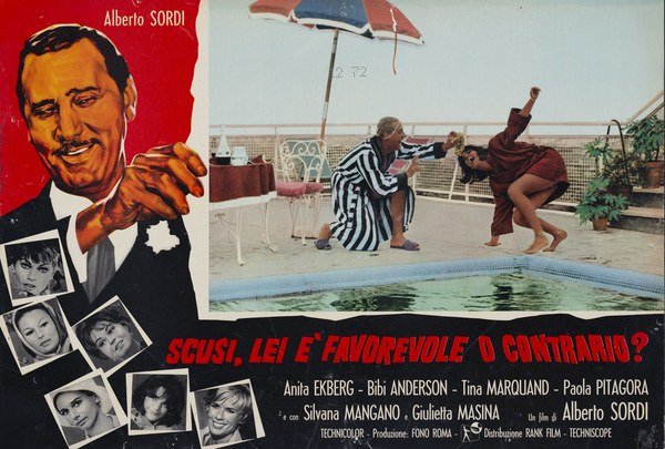 Scusi, lei è favorevole o contrario?