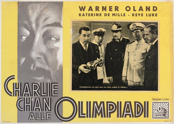 Lobby Card 2 for the film Charlie Chan alle olimpiadi (1937)