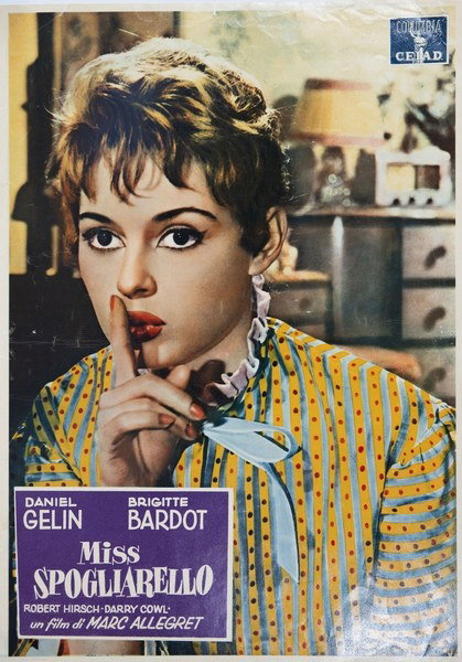 Fotobusta 2 per il film Miss spogliarello (1956)