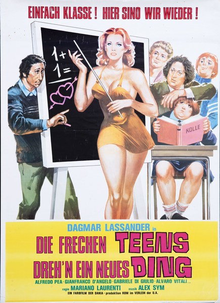 Manifesto 3 per il film Classe mista (1976)