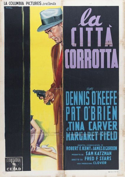 La città corrotta - Manifesto 1