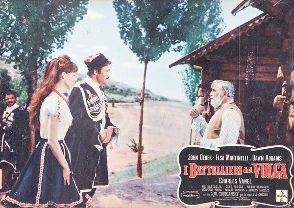 Fotobusta 11 per il film I battellieri del Volga (1935)
