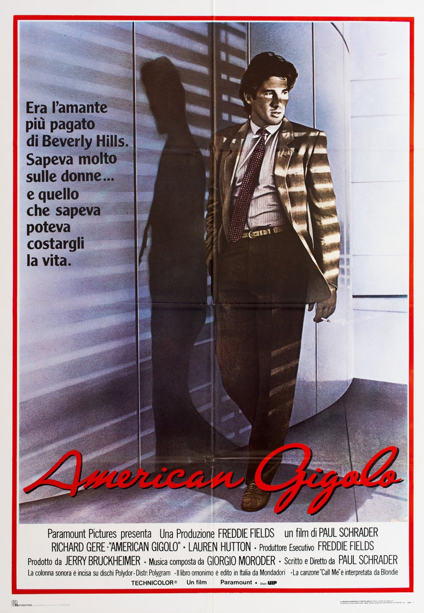 American Gigolò - Manifesto 1