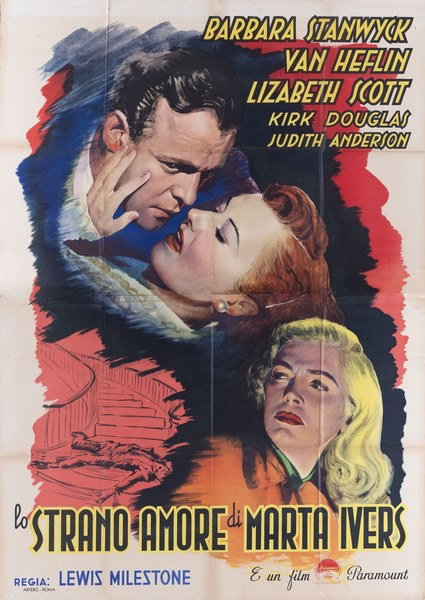 Strano amore di Marta Ivers - Manifesto 1