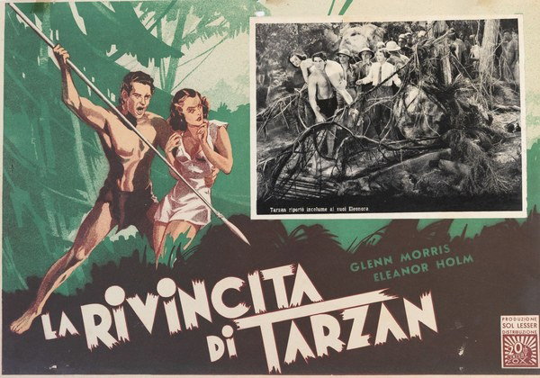 La rivincita di Tarzan - Fotobusta 1