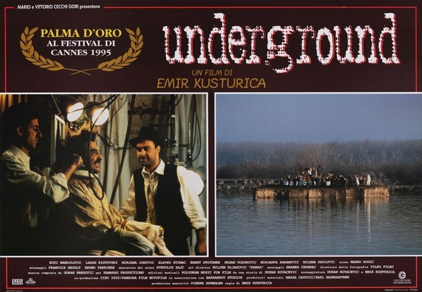 Fotobusta 3 per il film Underground (1995)