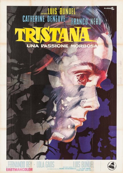 Poster 2 for the film Tristana (1970), painted by Averardo Ciriello