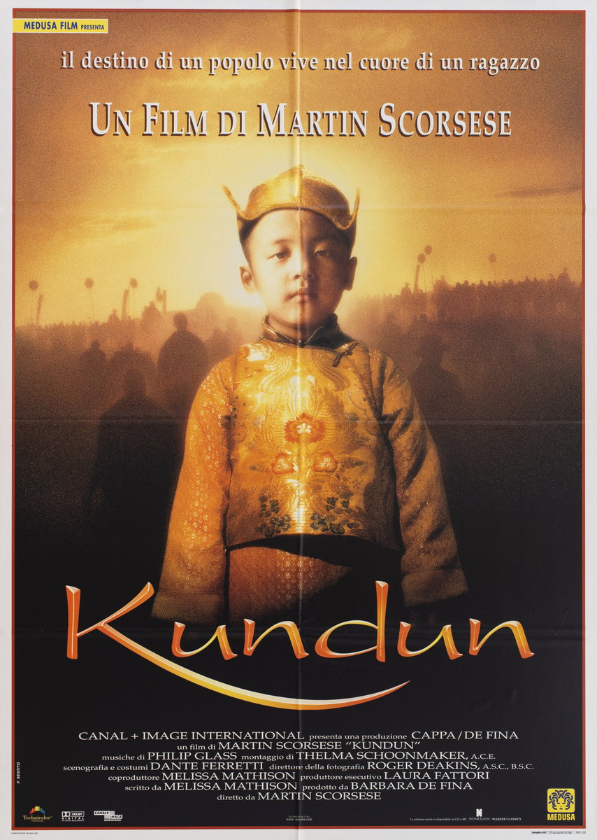 Poster 1 for the film Kundun (1997), painted by Paolo Sestito