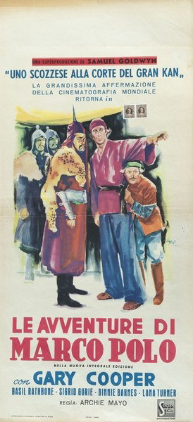 Locandina 2 for the film The Adventures of Marco Polo (1938)