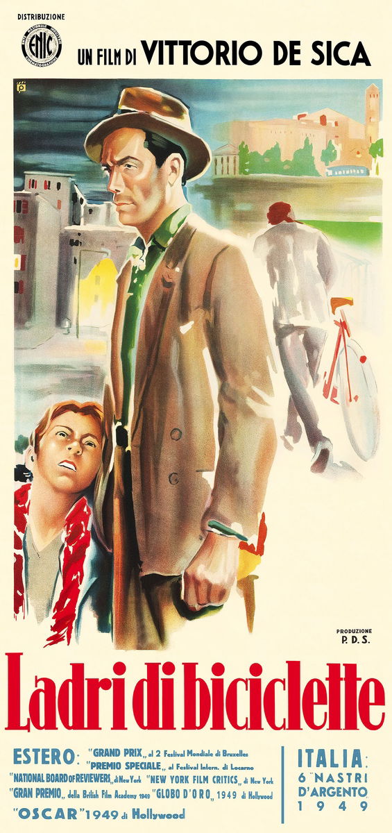 Bicycle Thieves - Lobby Card 1