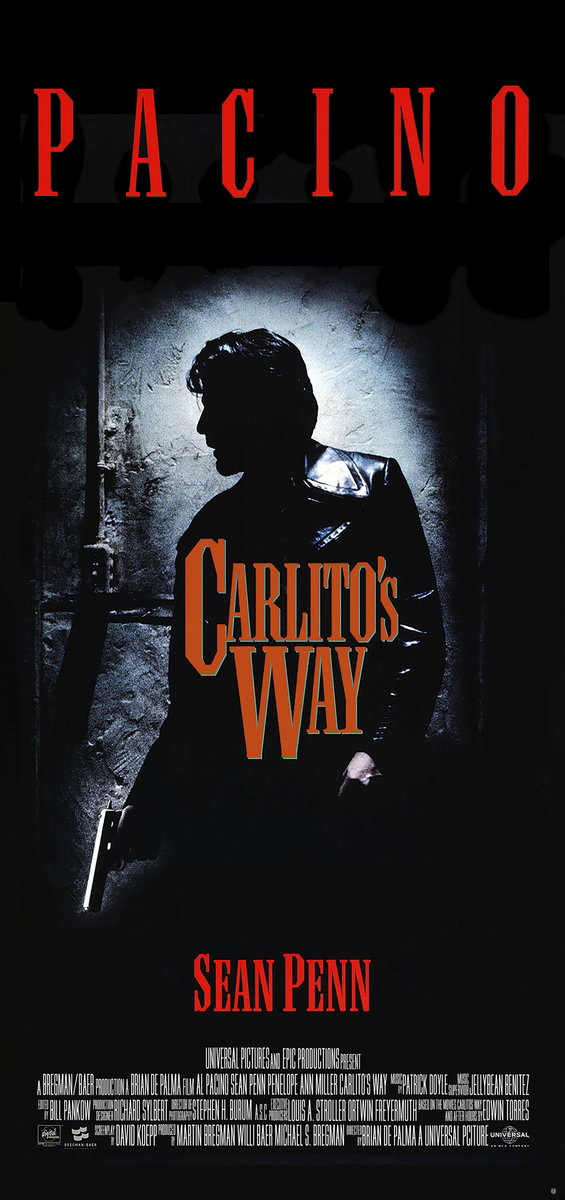 Locandina 2 for the film Carlito's Way (1993)
