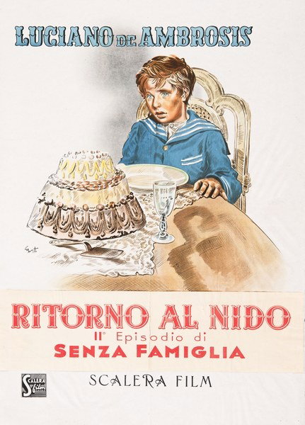 Fotobusta 3 per il film Senza famiglia (1946)