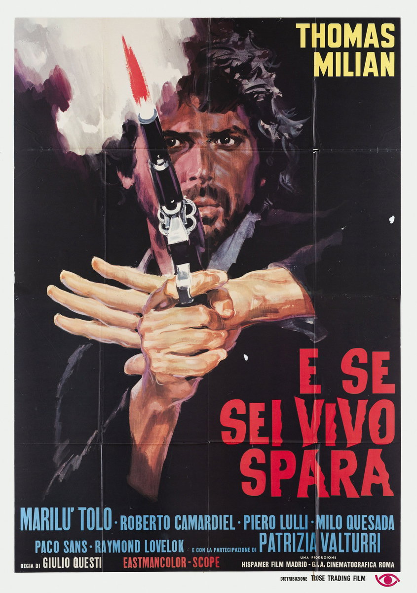 Manifesto 3 per il film Se sei vivo spara (1967)