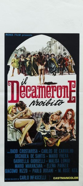 The Forbidden Decameron - Lobby Card 1