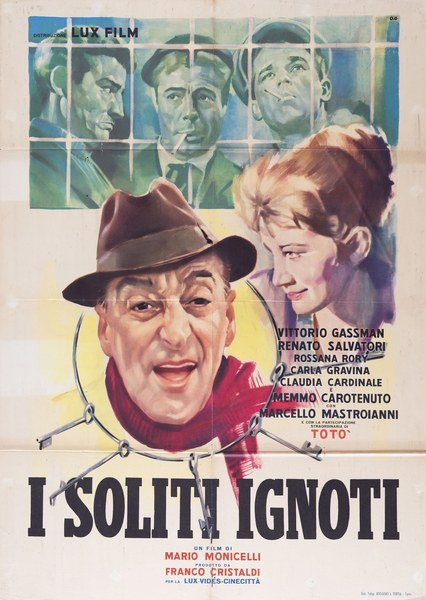 Manifesto 3 per il film I soliti ignoti (1958)