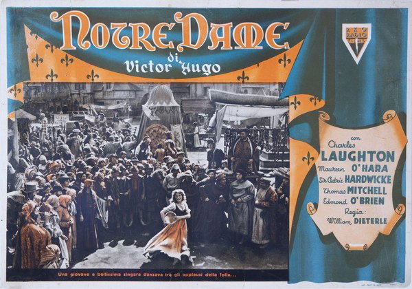 Fotobusta 2 per il film Notre Dame (1939)
