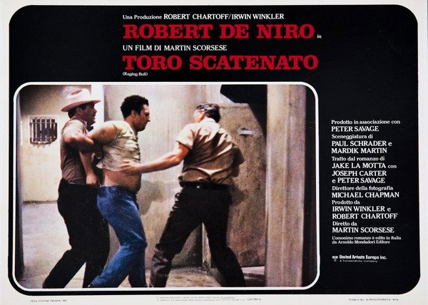 Fotobusta 6 per il film Toro scatenato (1980)