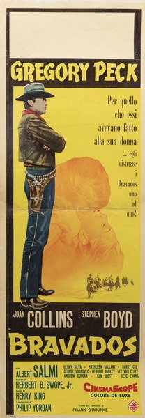 Locandina 3 per il film Bravados (1958)