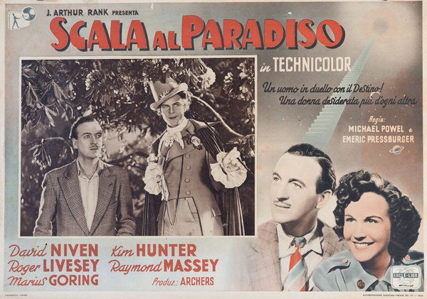 Fotobusta 3 per il film Scala al Paradiso (1946)