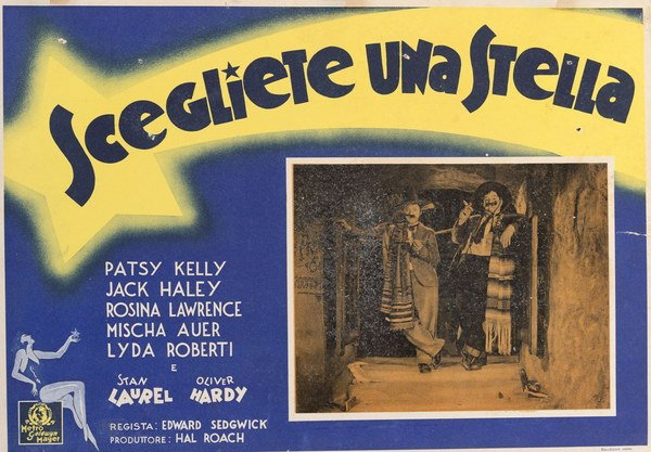 Fotobusta 2 per il film Scegliete una stella (1937)