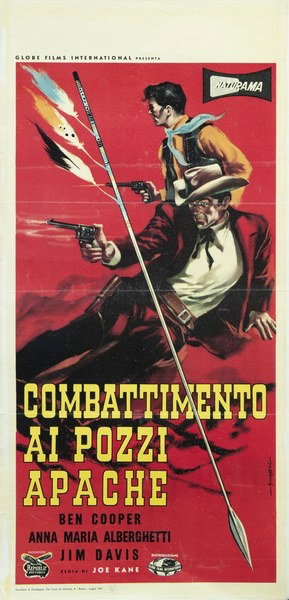 Duel at Apache Wells - Lobby Card 1