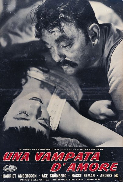 Fotobusta 5 per il film Una vampata d'amore (1953)