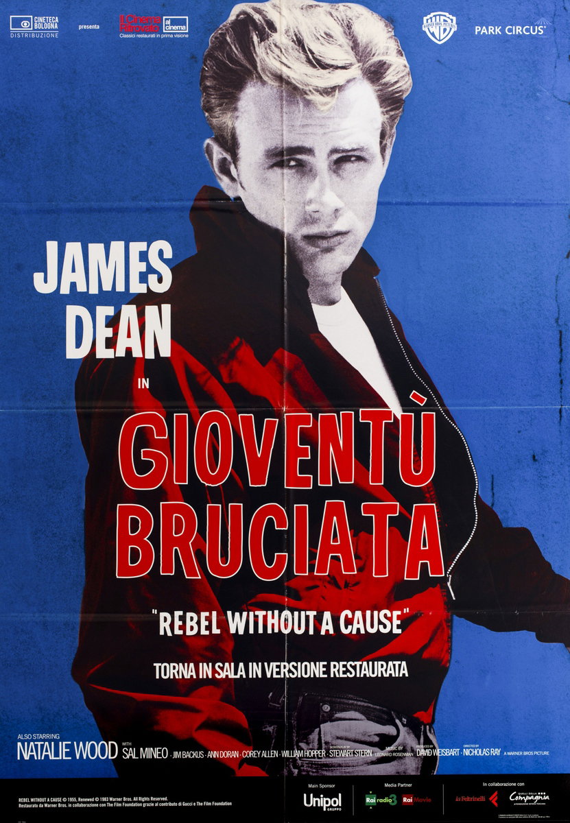 Manifesto 3 per il film Gioventù bruciata (1955)