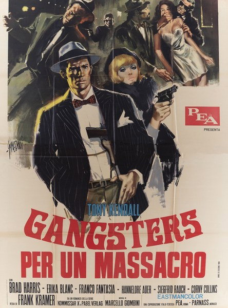 Gangsters per un massacro - Manifesto 2