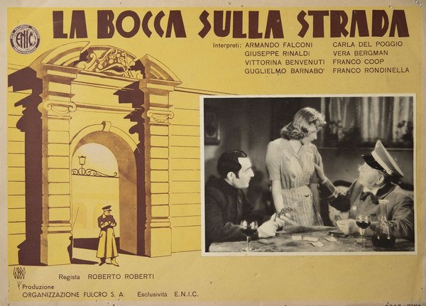La bocca sulla strada - Fotobusta 1
