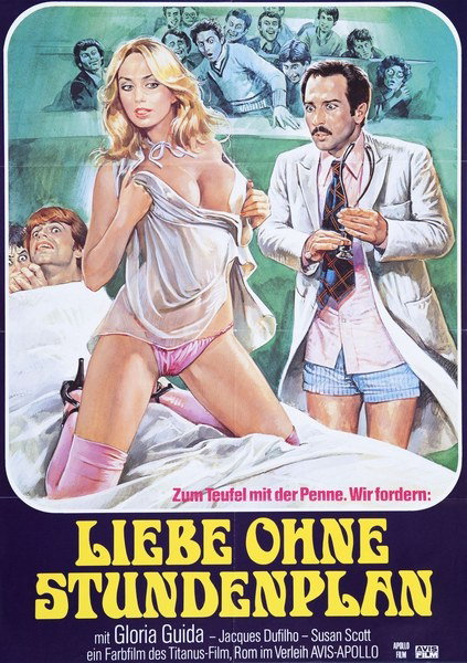 Poster 2 for the film The Doctor...the Schoolgirl (1976)