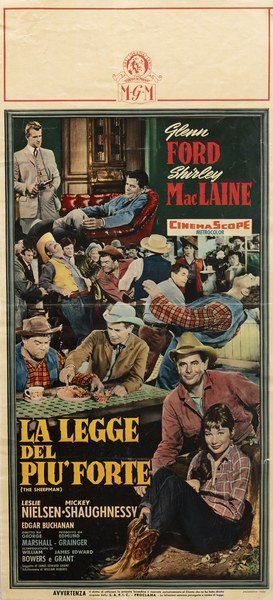 Locandina 2 per il film La legge del più forte (1958)