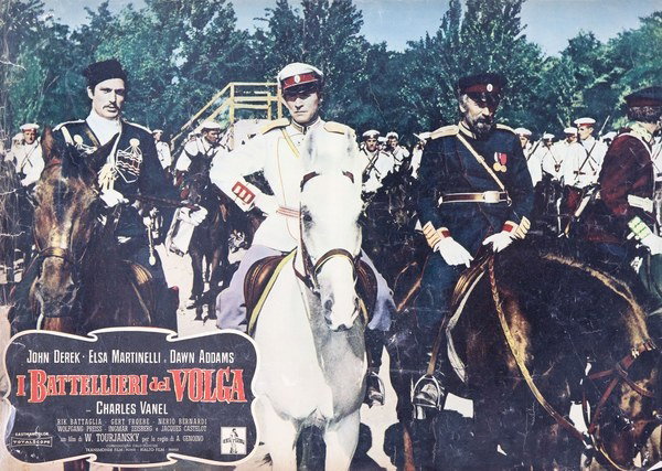 Fotobusta 4 per il film I battellieri del Volga (1935)