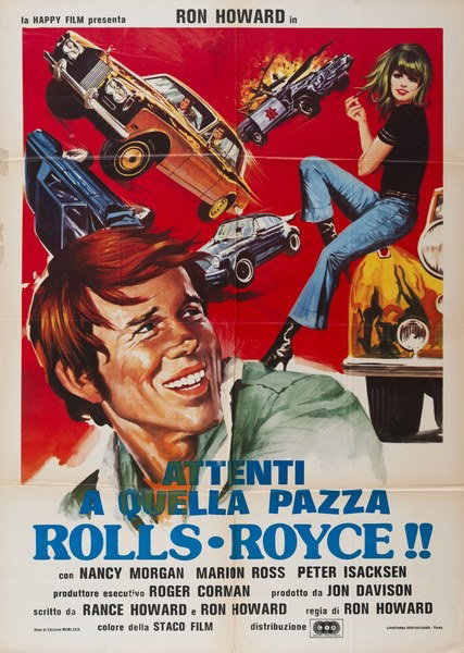 Attenti a quella pazza Rolls Royce - Manifesto 2