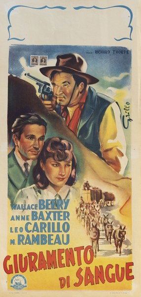 Giuramento di sangue - Lobby Card 1