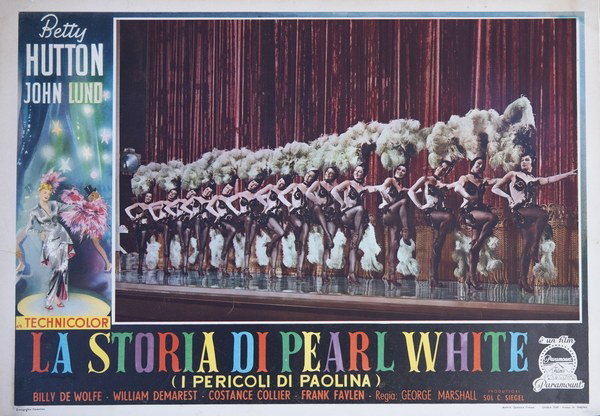 La storia di Pearl White - Fotobusta 1